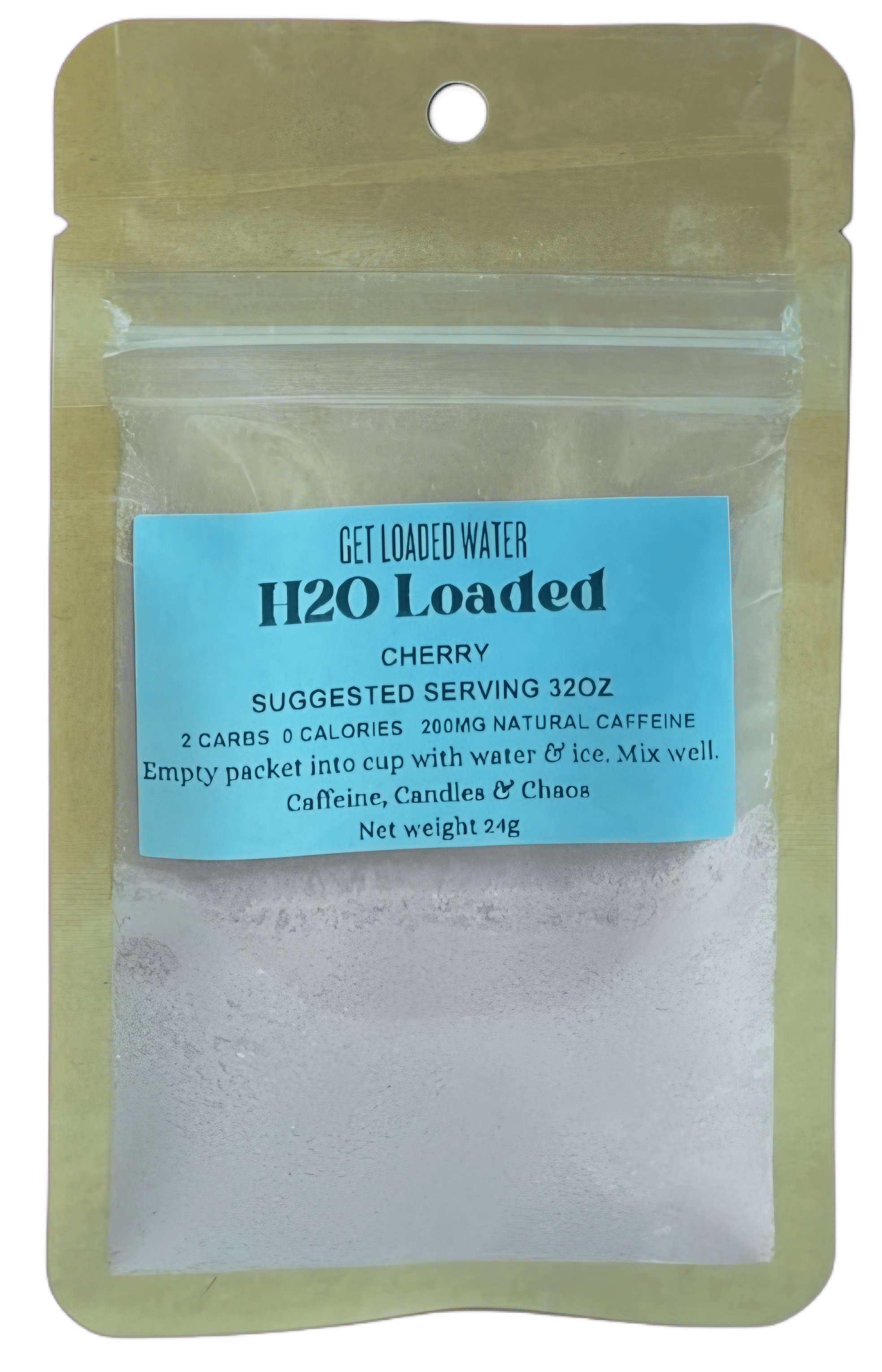 Mystery Loaded Water Ingredients